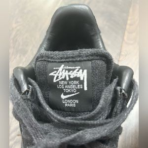 Nike x Stussy Black Air Force 1 For Sale